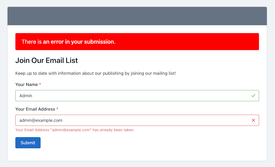 Hoofpick Biz - Form Builder - Unique