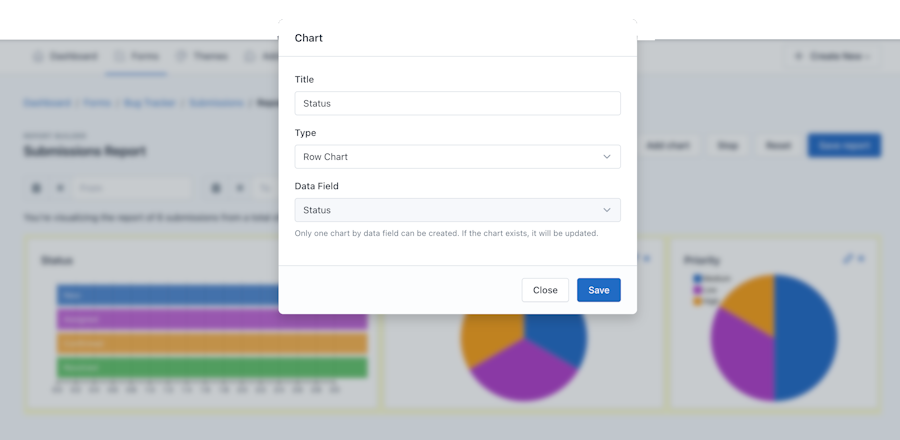 Report Builder - Edit Chart